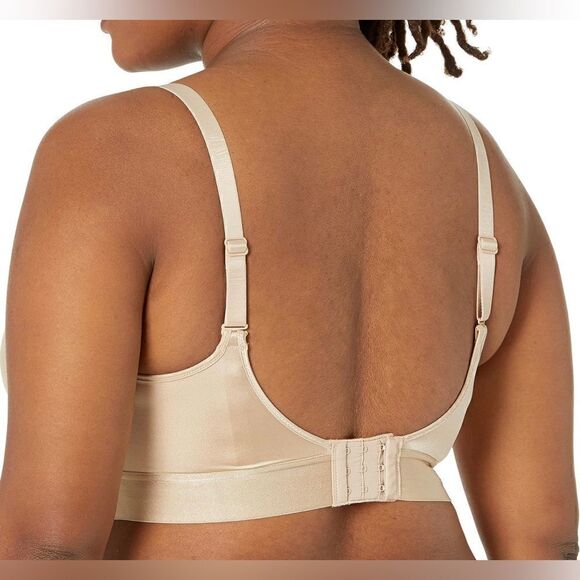 Bali NWT One Smooth U Underwire Bra Full Coverage Bra Black/Taupe Set of 2 - 38D - Picture 3 of 9